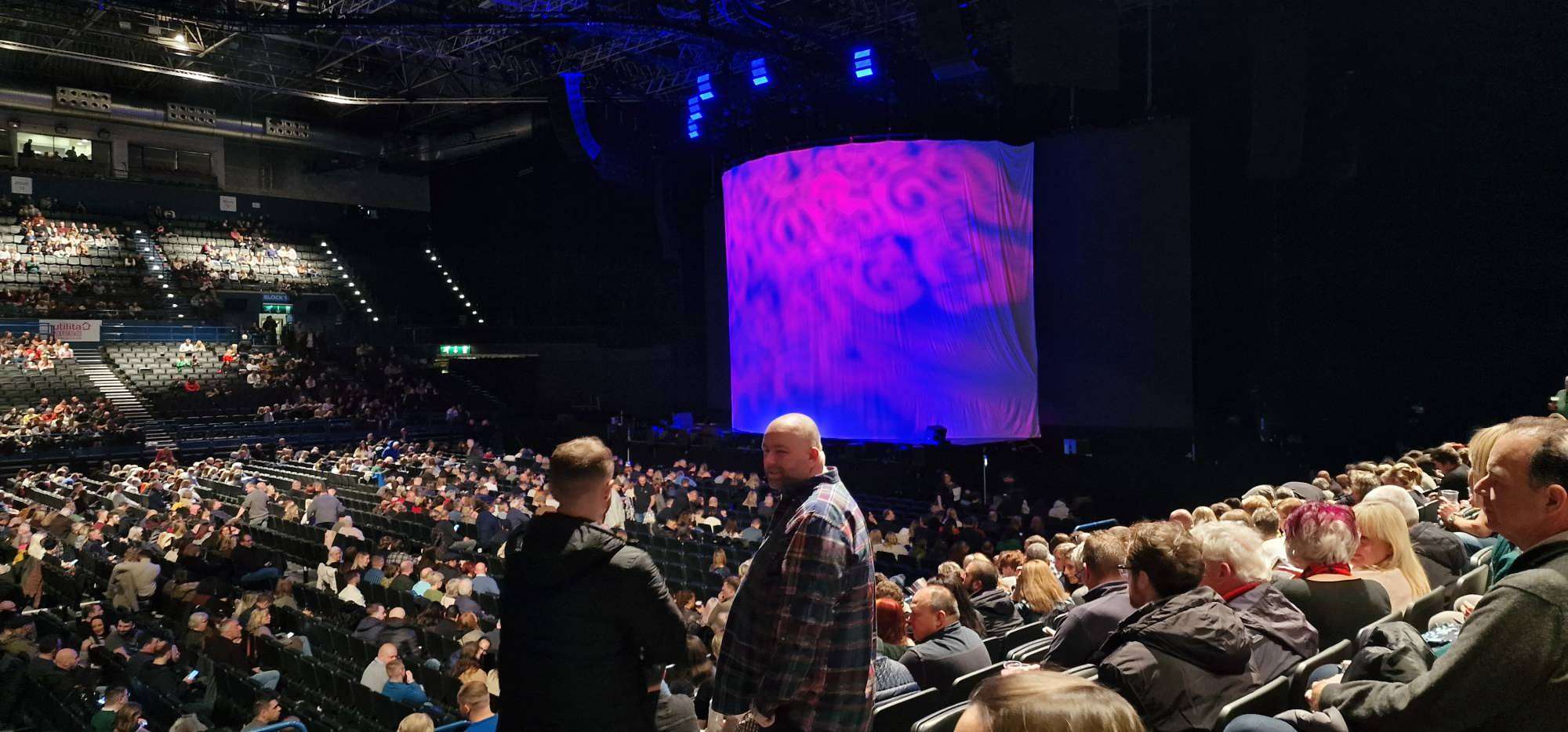 View of Peter Kay - Better Late Than Never Tour at Utilita Arena Birmingham from Seat Block 2